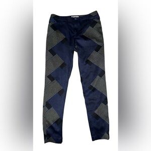 ISSEY MIYAKE Geometric Print Trousers